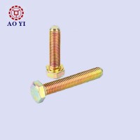 China high strength customized brass alloy motocar accessories hex bolt