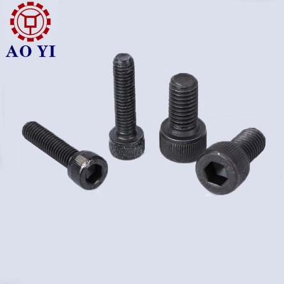 Black latest design alloy steel automobiles cap screw