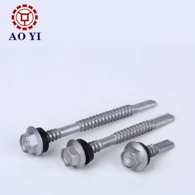 Hex Head Self /Tapping Drilling Roofing Screws with EPDM Washer