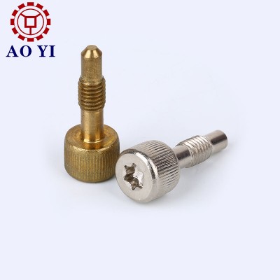 Wholesale brass or carbon steel flat round head cap screw