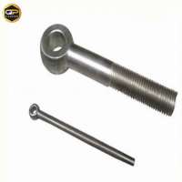 H9 zinc plated stainless steel DIN 444 eye bolt